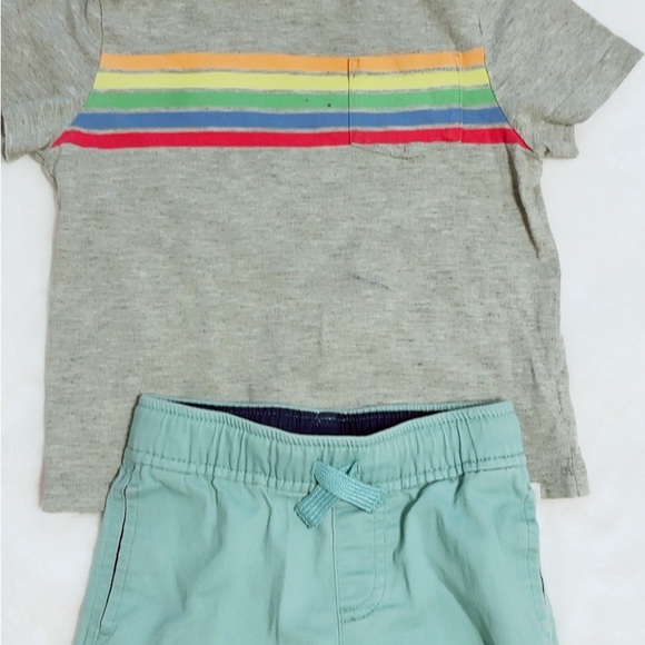 Sold Out Gap T shirt 3 T and Okie Dokie 3T shorts - Picture 2 of 4